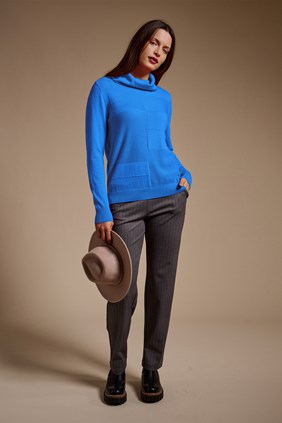 OLLIE ROLL NECK MERINO JUMPER